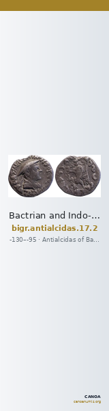 Bactrian and Indo-Greek Coinage Antialcidas 17.2 — CANOA