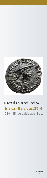 Bactrian and Indo-Greek Coinage Antialcidas 17.4 — CANOA