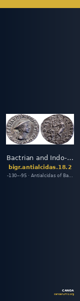 Bactrian and Indo-Greek Coinage Antialcidas 18.2 — CANOA