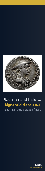 Bactrian and Indo-Greek Coinage Antialcidas 18.3 — CANOA