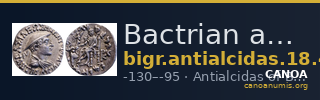 Bactrian and Indo-Greek Coinage Antialcidas 18.4 — CANOA
