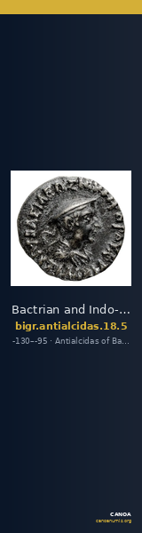 Bactrian and Indo-Greek Coinage Antialcidas 18.5 — CANOA