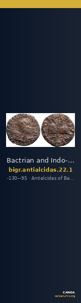 Bactrian and Indo-Greek Coinage Antialcidas 22.1 — CANOA
