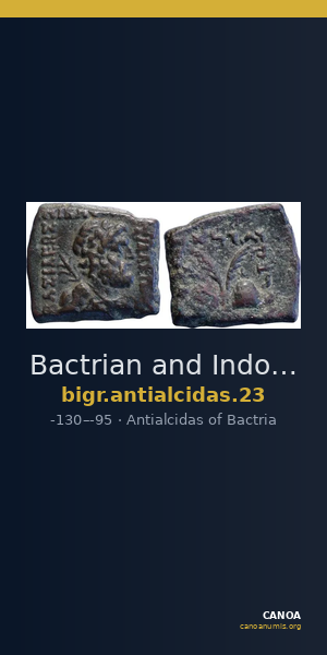 Bactrian and Indo-Greek Coinage Antialcidas 23 — CANOA