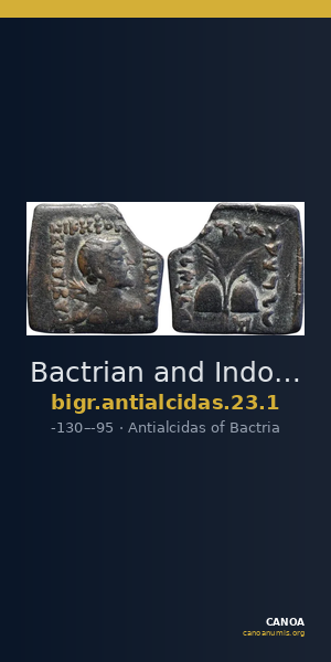 Bactrian and Indo-Greek Coinage Antialcidas 23.1 — CANOA