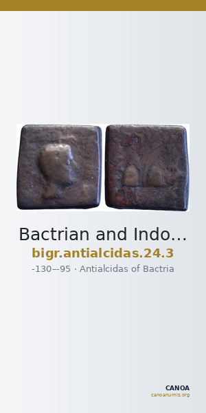 Bactrian and Indo-Greek Coinage Antialcidas 24.3 — CANOA