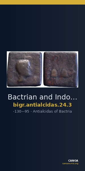 Bactrian and Indo-Greek Coinage Antialcidas 24.3 — CANOA