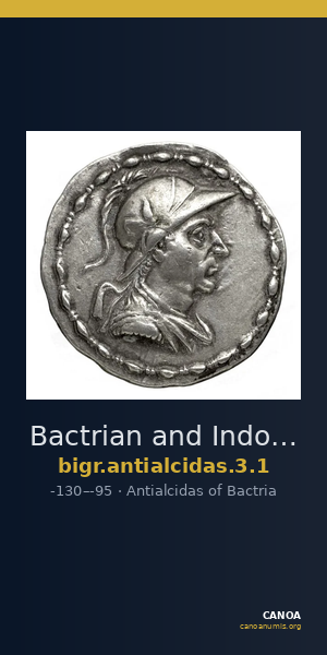 Bactrian and Indo-Greek Coinage Antialcidas 3.1 — CANOA