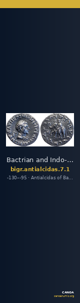Bactrian and Indo-Greek Coinage Antialcidas 7.1 — CANOA