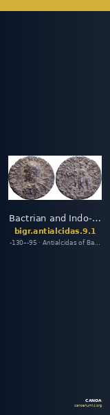 Bactrian and Indo-Greek Coinage Antialcidas 9.1 — CANOA