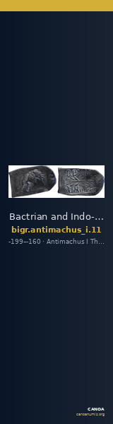 Bactrian and Indo-Greek Coinage Antimachus I 11 — CANOA