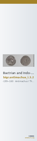Bactrian and Indo-Greek Coinage Antimachus I 3.2 — CANOA
