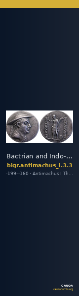 Bactrian and Indo-Greek Coinage Antimachus I 3.3 — CANOA