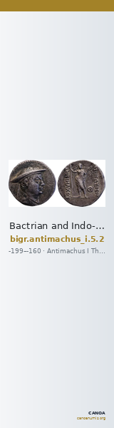 Bactrian and Indo-Greek Coinage Antimachus I 5.2 — CANOA