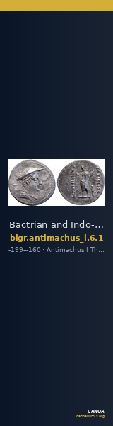 Bactrian and Indo-Greek Coinage Antimachus I 6.1 — CANOA