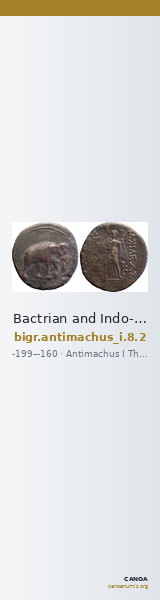 Bactrian and Indo-Greek Coinage Antimachus I 8.2 — CANOA