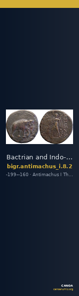 Bactrian and Indo-Greek Coinage Antimachus I 8.2 — CANOA