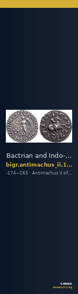 Bactrian and Indo-Greek Coinage Antimachus II 1.1 — CANOA