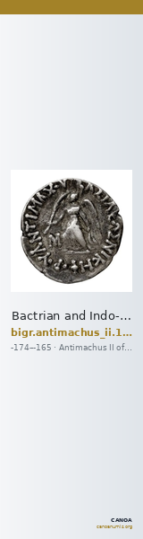 Bactrian and Indo-Greek Coinage Antimachus II 1.2 — CANOA