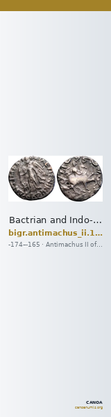 Bactrian and Indo-Greek Coinage Antimachus II 1.4 — CANOA