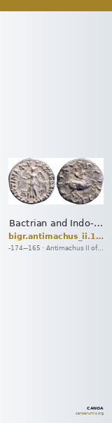 Bactrian and Indo-Greek Coinage Antimachus II 1.5 — CANOA