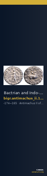 Bactrian and Indo-Greek Coinage Antimachus II 1.5 — CANOA
