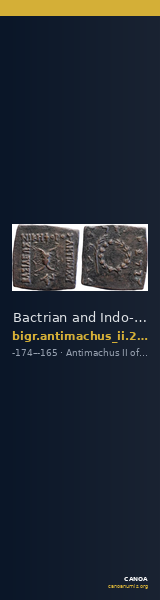 Bactrian and Indo-Greek Coinage Antimachus II 2.1 — CANOA