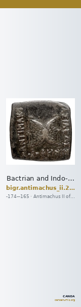 Bactrian and Indo-Greek Coinage Antimachus II 2.2 — CANOA
