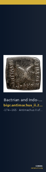 Bactrian and Indo-Greek Coinage Antimachus II 2.2 — CANOA