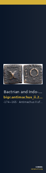 Bactrian and Indo-Greek Coinage Antimachus II 2.4 — CANOA