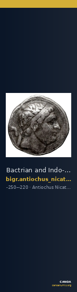 Bactrian and Indo-Greek Coinage Antiochus Nicator 2.16 — CANOA