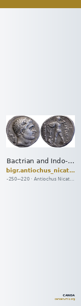 Bactrian and Indo-Greek Coinage Antiochus Nicator 2.21 — CANOA