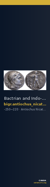Bactrian and Indo-Greek Coinage Antiochus Nicator 2.21 — CANOA
