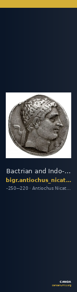 Bactrian and Indo-Greek Coinage Antiochus Nicator 2.7 — CANOA