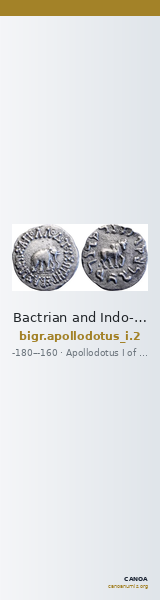 Bactrian and Indo-Greek Coinage Apollodotus I 2 — CANOA