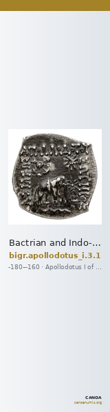 Bactrian and Indo-Greek Coinage Apollodotus I 3.1 — CANOA