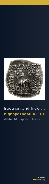 Bactrian and Indo-Greek Coinage Apollodotus I 3.1 — CANOA