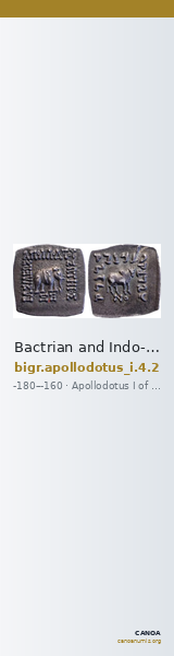Bactrian and Indo-Greek Coinage Apollodotus I 4.2 — CANOA