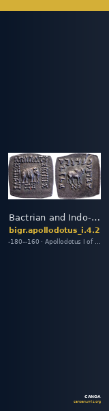 Bactrian and Indo-Greek Coinage Apollodotus I 4.2 — CANOA