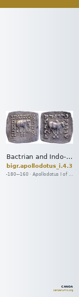 Bactrian and Indo-Greek Coinage Apollodotus I 4.3 — CANOA