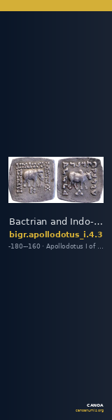 Bactrian and Indo-Greek Coinage Apollodotus I 4.3 — CANOA