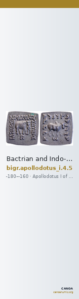 Bactrian and Indo-Greek Coinage Apollodotus I 4.5 — CANOA