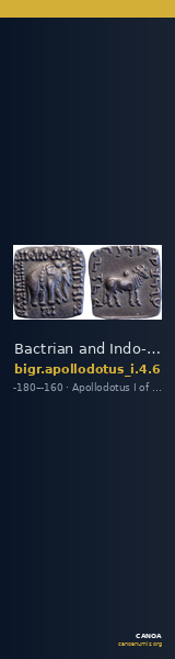 Bactrian and Indo-Greek Coinage Apollodotus I 4.6 — CANOA