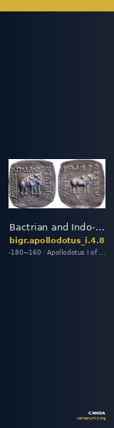 Bactrian and Indo-Greek Coinage Apollodotus I 4.8 — CANOA