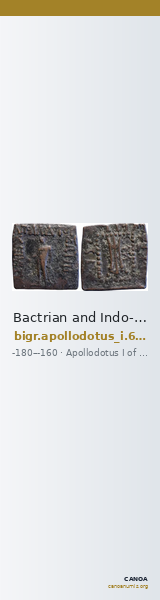 Bactrian and Indo-Greek Coinage Apollodotus I 6.10 — CANOA