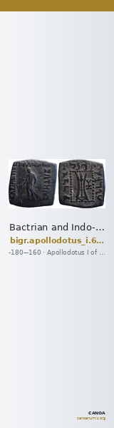 Bactrian and Indo-Greek Coinage Apollodotus I 6.11 — CANOA