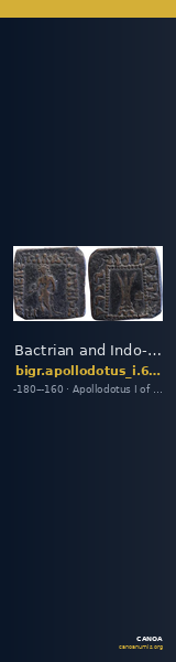 Bactrian and Indo-Greek Coinage Apollodotus I 6.12 — CANOA