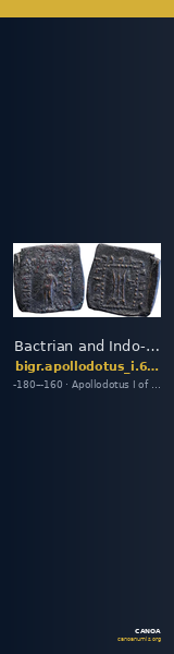 Bactrian and Indo-Greek Coinage Apollodotus I 6.14 — CANOA
