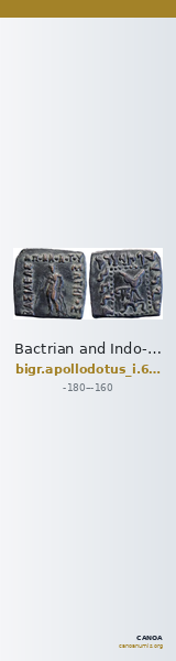 Bactrian and Indo-Greek Coinage Apollodotus I 6.20 — CANOA