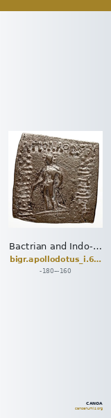 Bactrian and Indo-Greek Coinage Apollodotus I 6.23 — CANOA